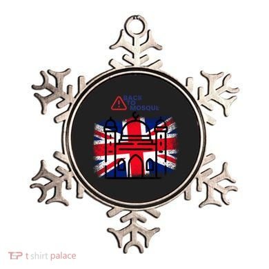 Grunge Back To Mosque London Uk British Ornament
