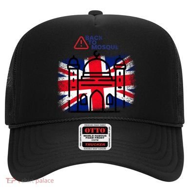Grunge Back To Mosque London Uk British Hat