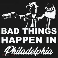 Gritty Bad Things Happen In Philadelphia Ornament thumb 1