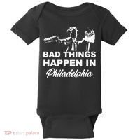 Gritty Bad Things Happen In Philadelphia Baby Bodysuit thumb 0