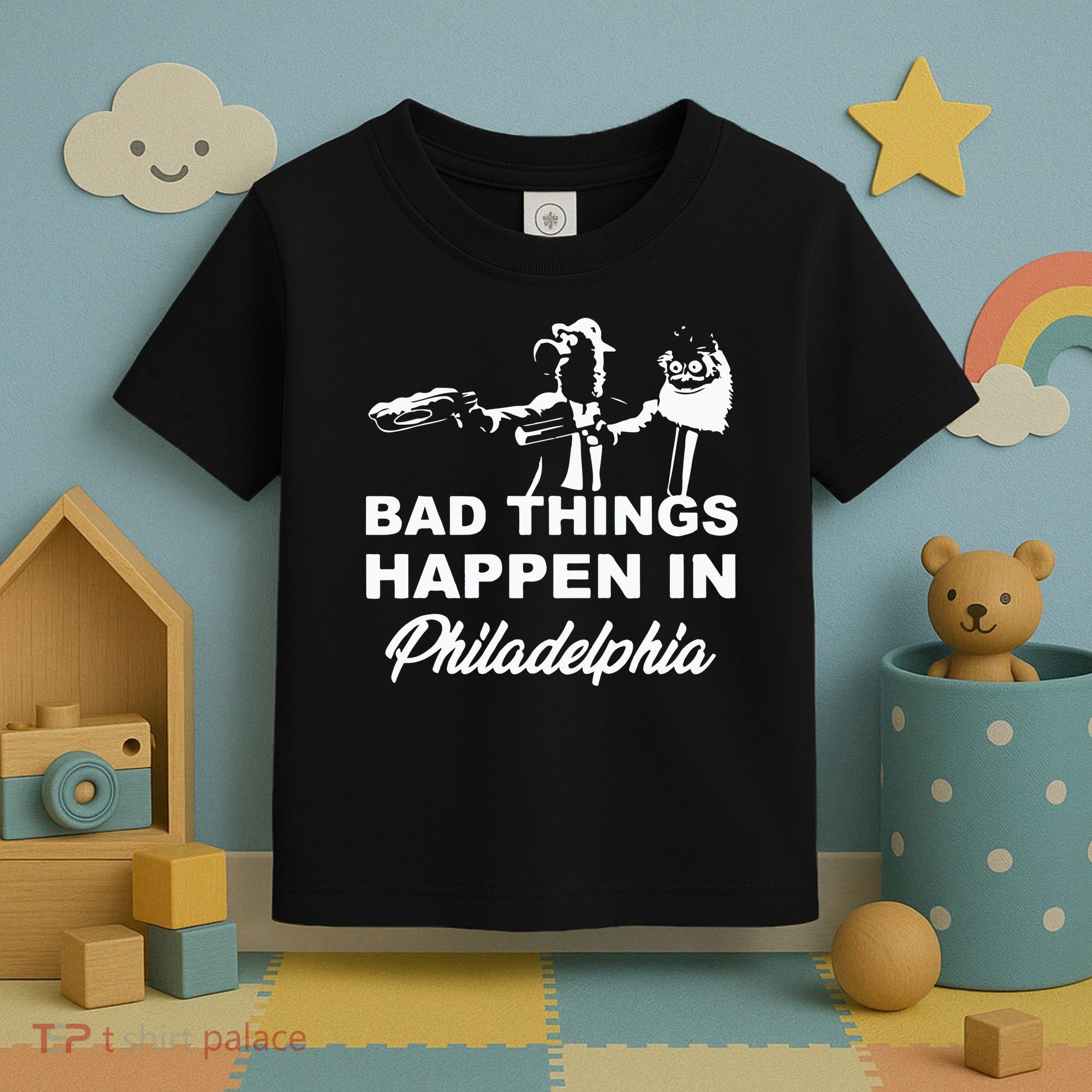 Gritty Bad Things Happen In Philadelphia Toddler T-Shirt