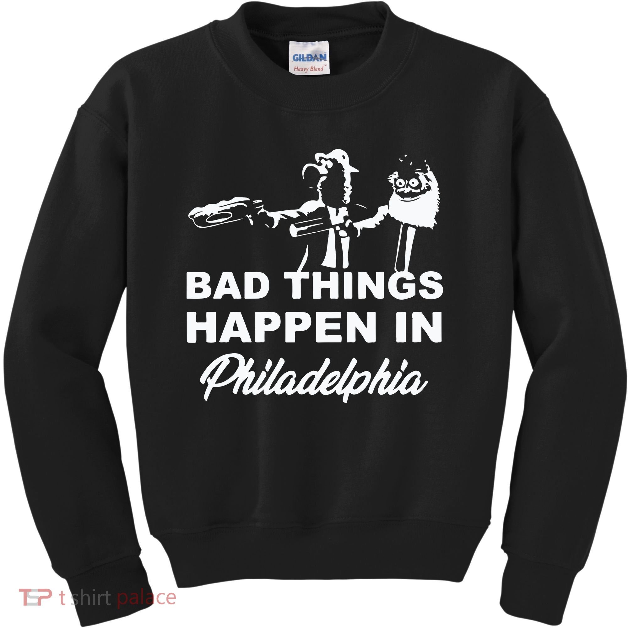 Gritty Bad Things Happen In Philadelphia Kids Sweatshirt