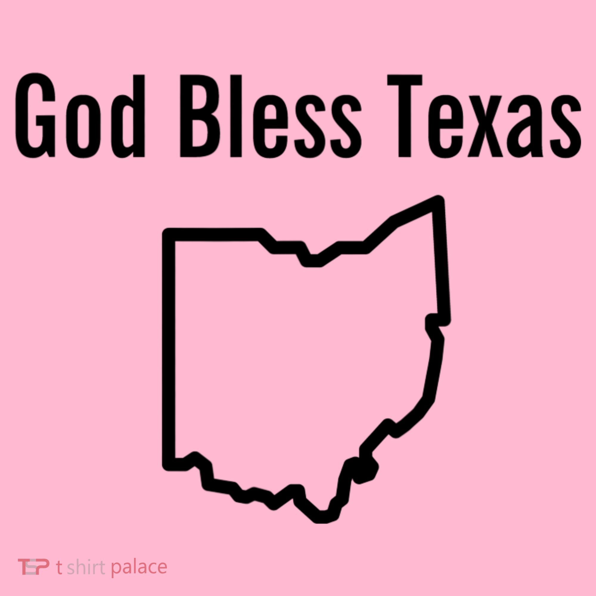 God Bless Texas Ohio Coaster