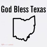 God Bless Texas Ohio Doggie Tank thumb 4