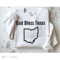 God Bless Texas Ohio Sweatshirt thumb 2