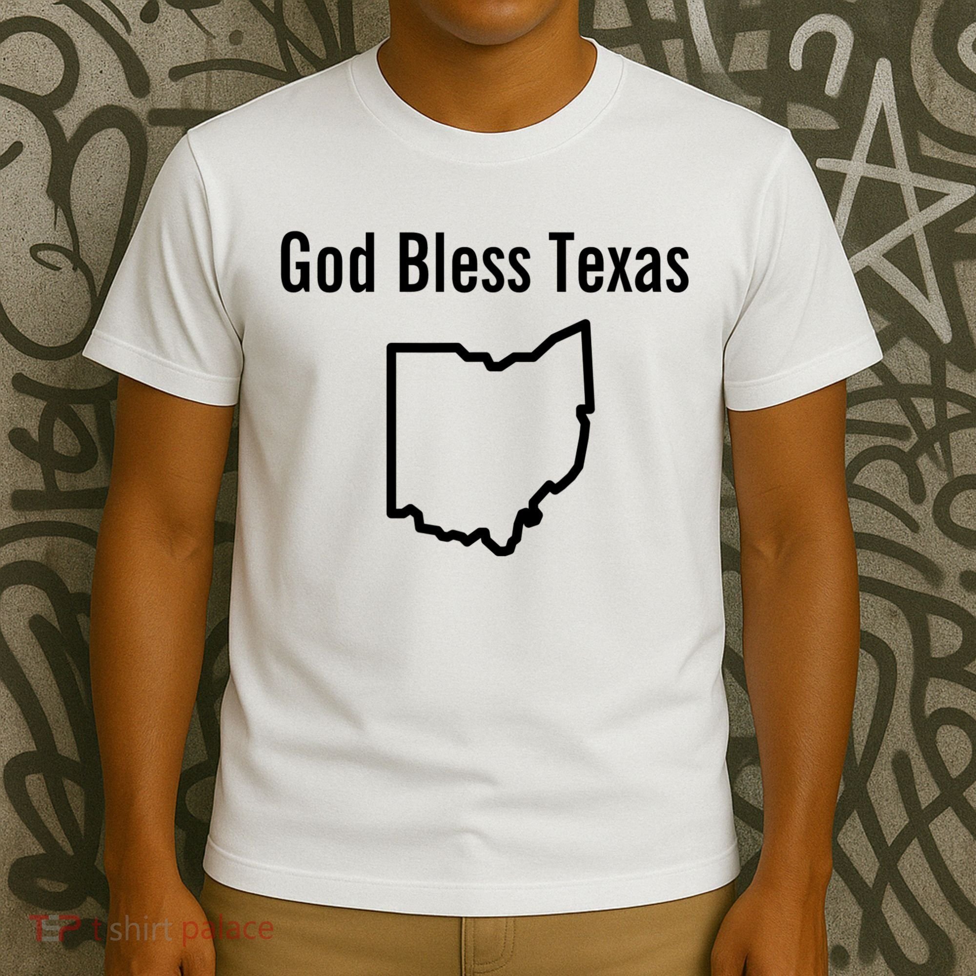 God Bless Texas Ohio T-Shirt