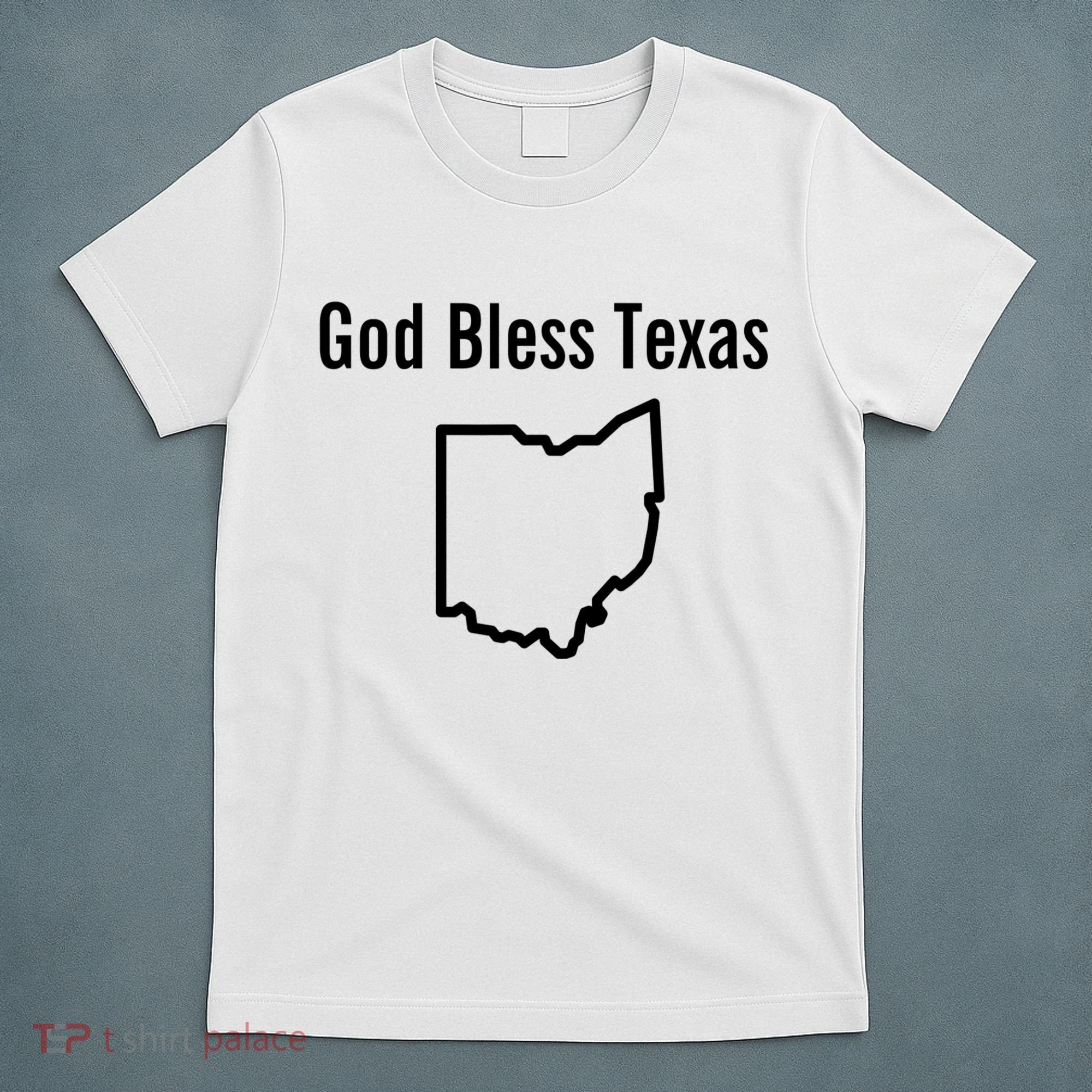 God Bless Texas Ohio T-Shirt