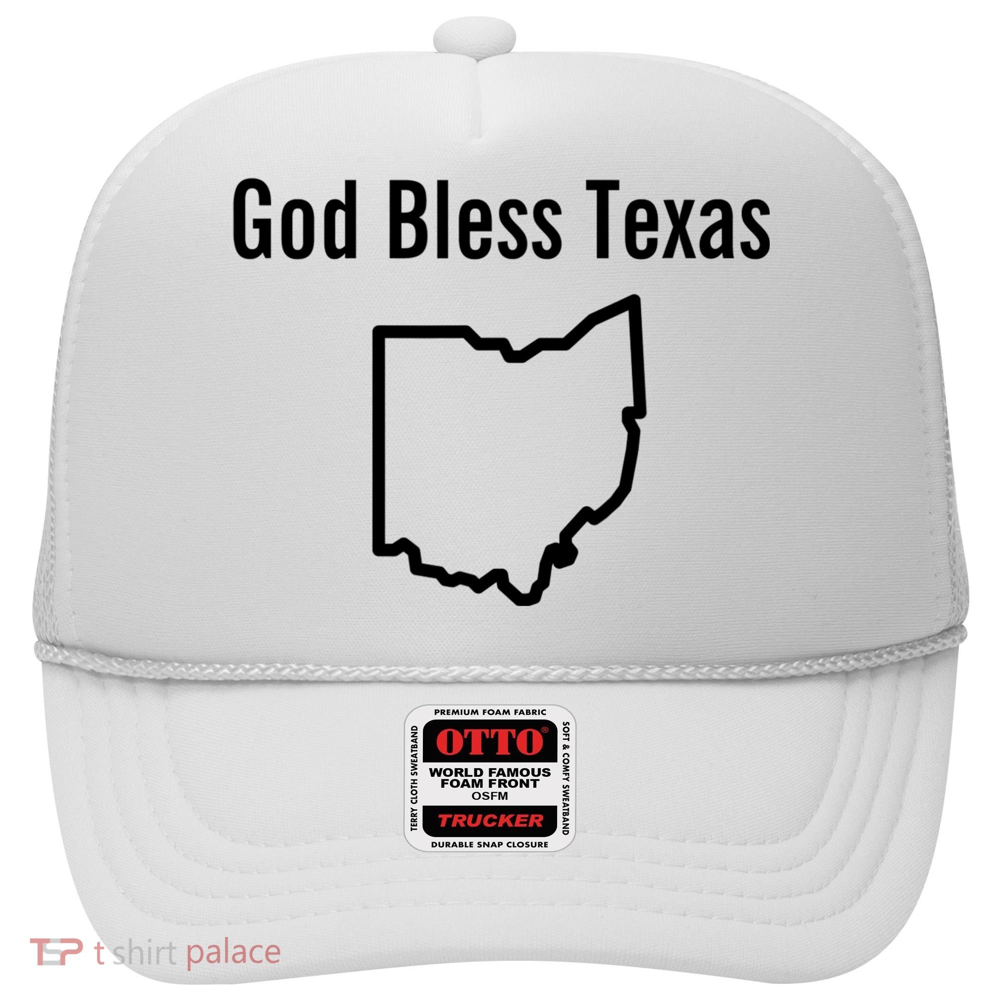 God Bless Texas Ohio Hat