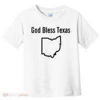God Bless Texas Ohio Toddler T-Shirt thumb 0