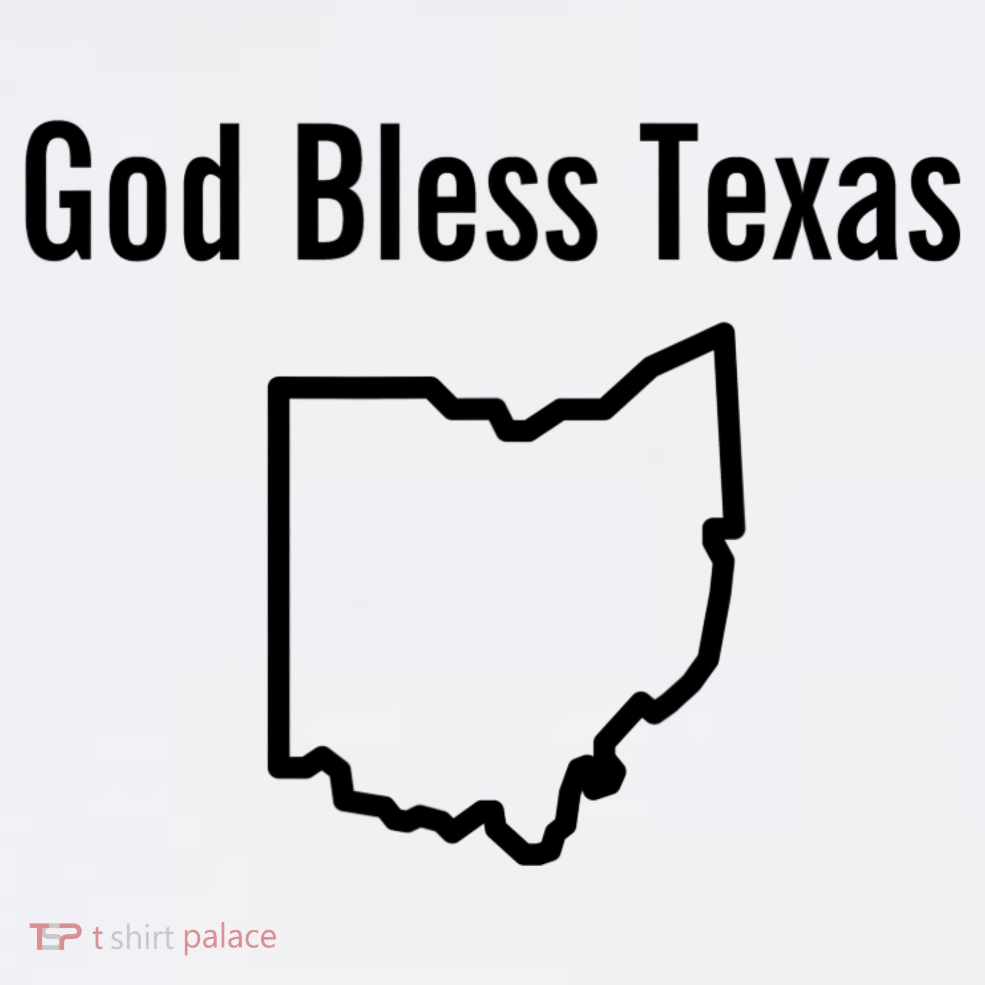 God Bless Texas Ohio Kids Sweatshirt
