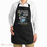 Gave Birth To My Hero Down Syndrome Awareness Mom Mama Apron thumb 2