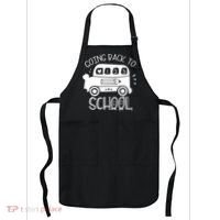Going Back To School Cute Learning Bus Apron thumb 0