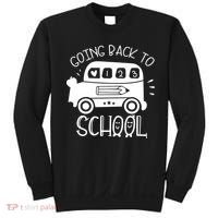 Going Back To School Cute Learning Bus Sweatshirt thumb 0