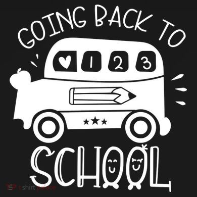 Going Back To School Cute Learning Bus City Backpack