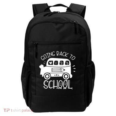 Going Back To School Cute Learning Bus Backpack