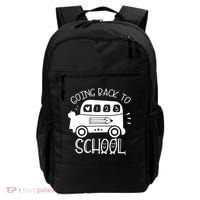Going Back To School Cute Learning Bus Backpack thumb 0