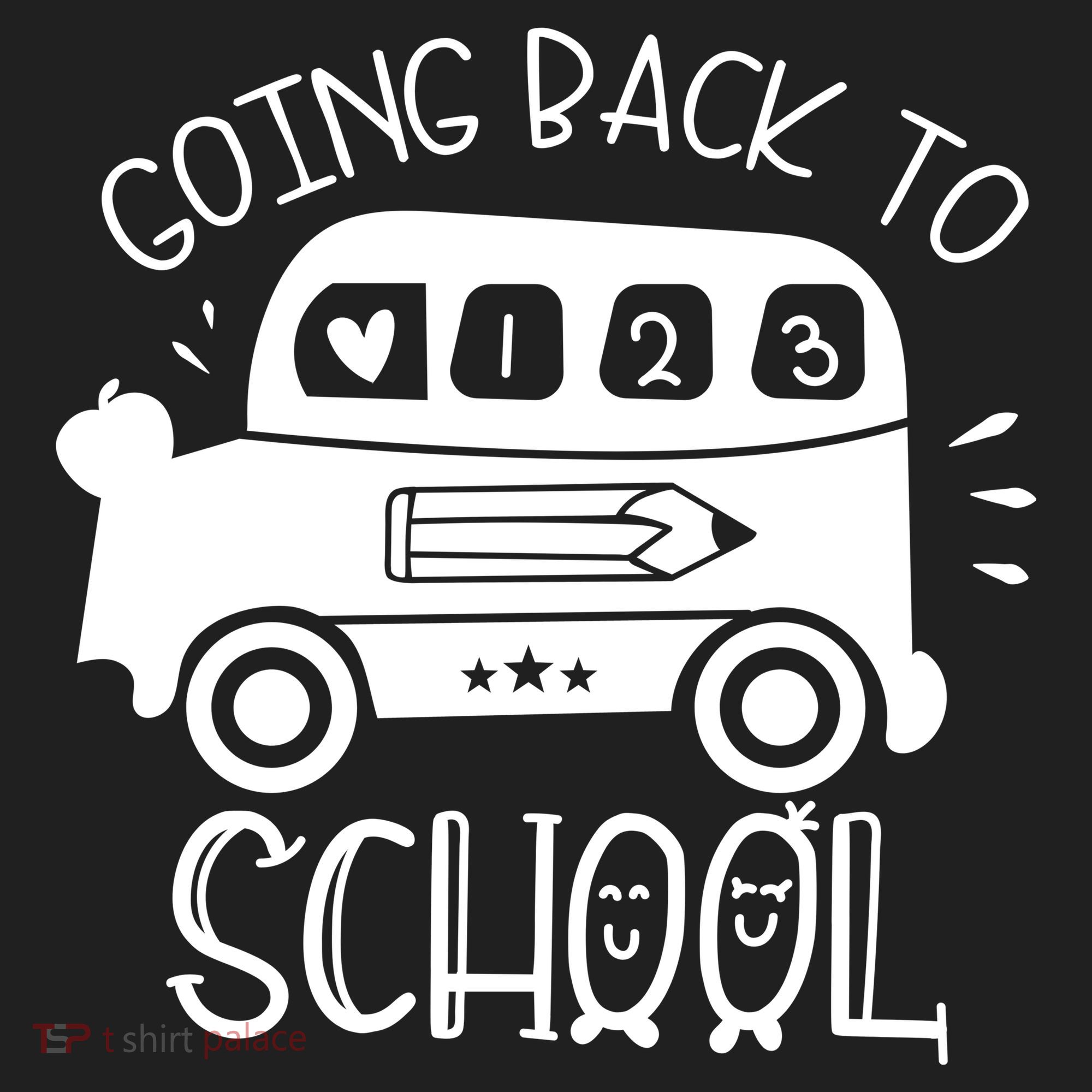 Going Back To School Cute Learning Bus Tumbler