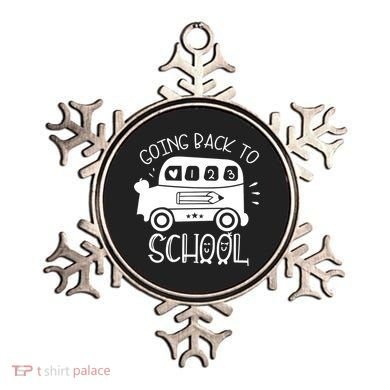 Going Back To School Cute Learning Bus Ornament