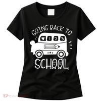 Going Back To School Cute Learning Bus Women's T-Shirt thumb 0