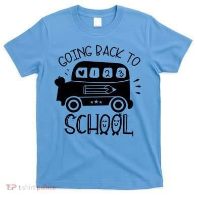 Going Back To School Cute Learning Bus T-Shirt