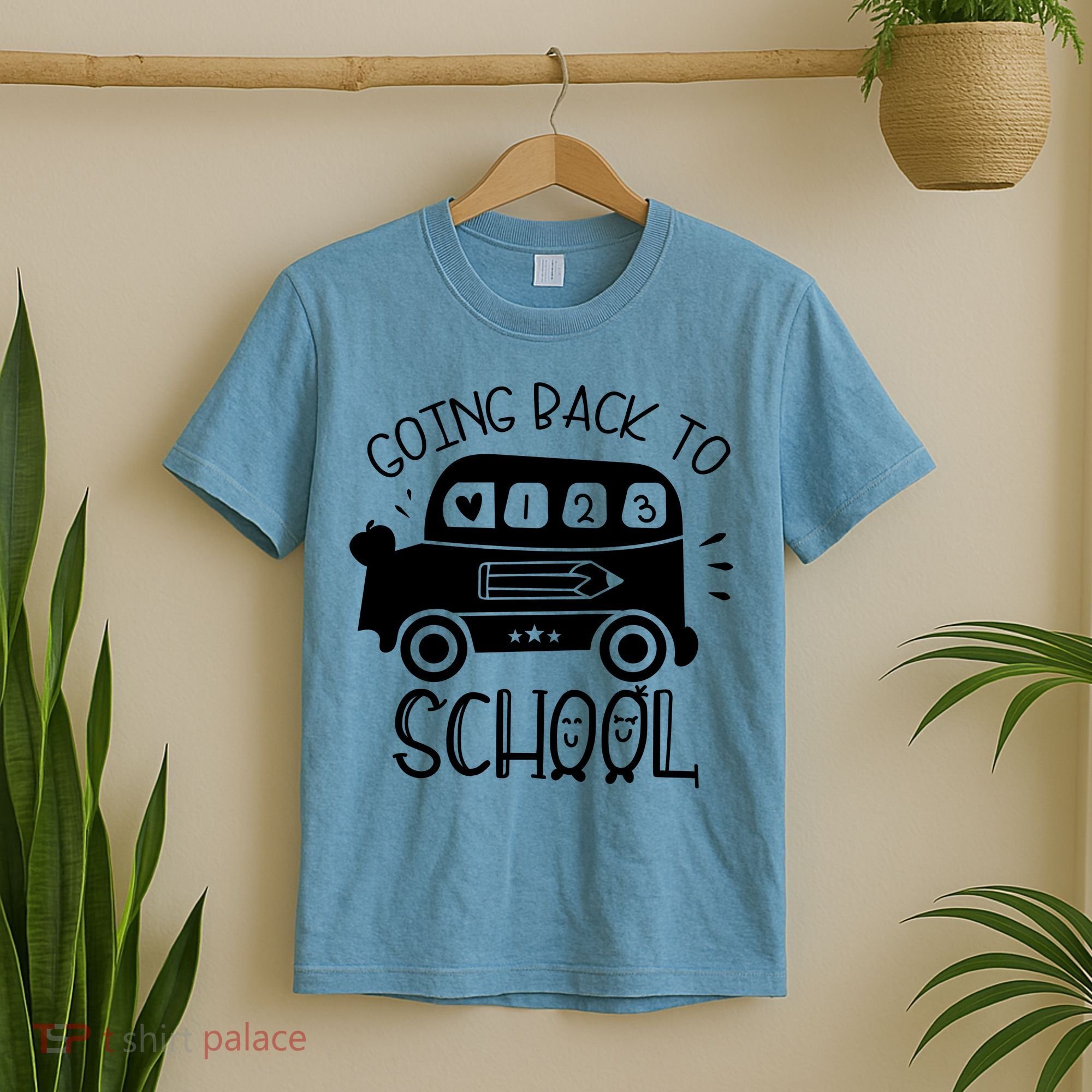 Going Back To School Cute Learning Bus T-Shirt