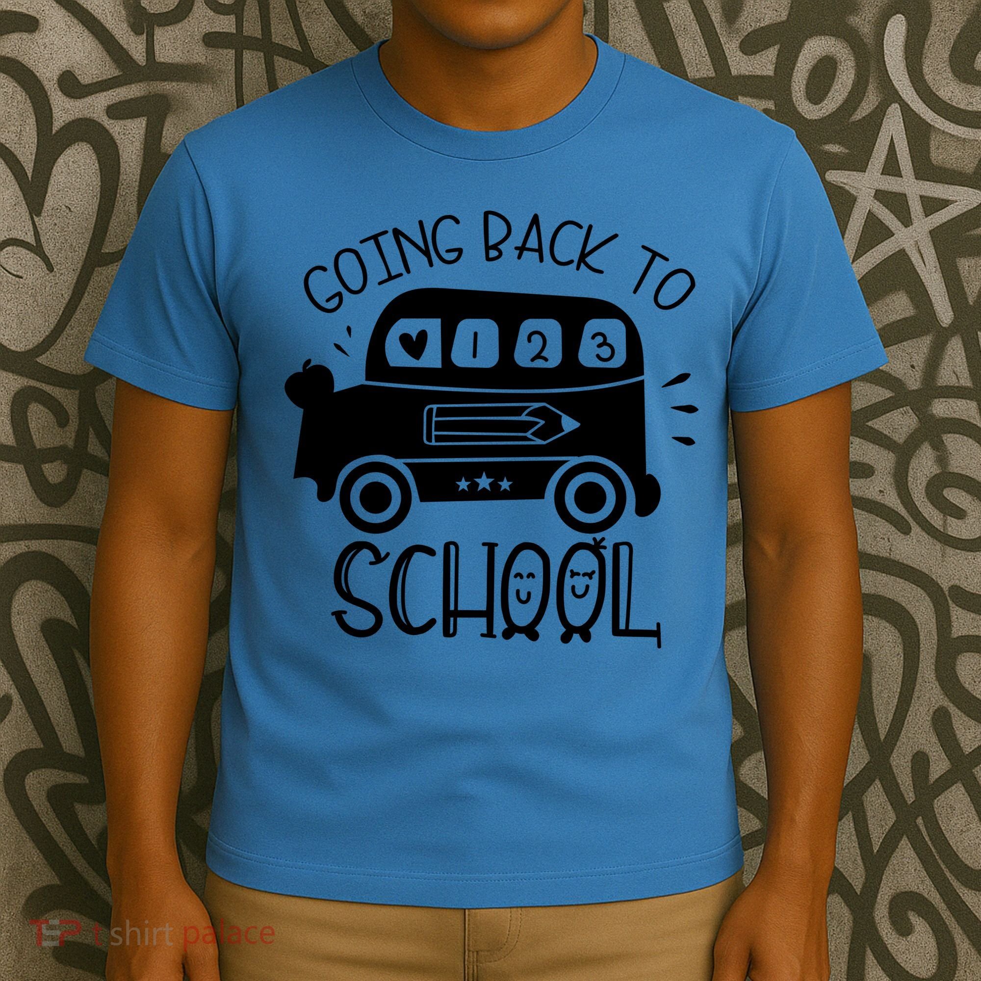 Going Back To School Cute Learning Bus T-Shirt