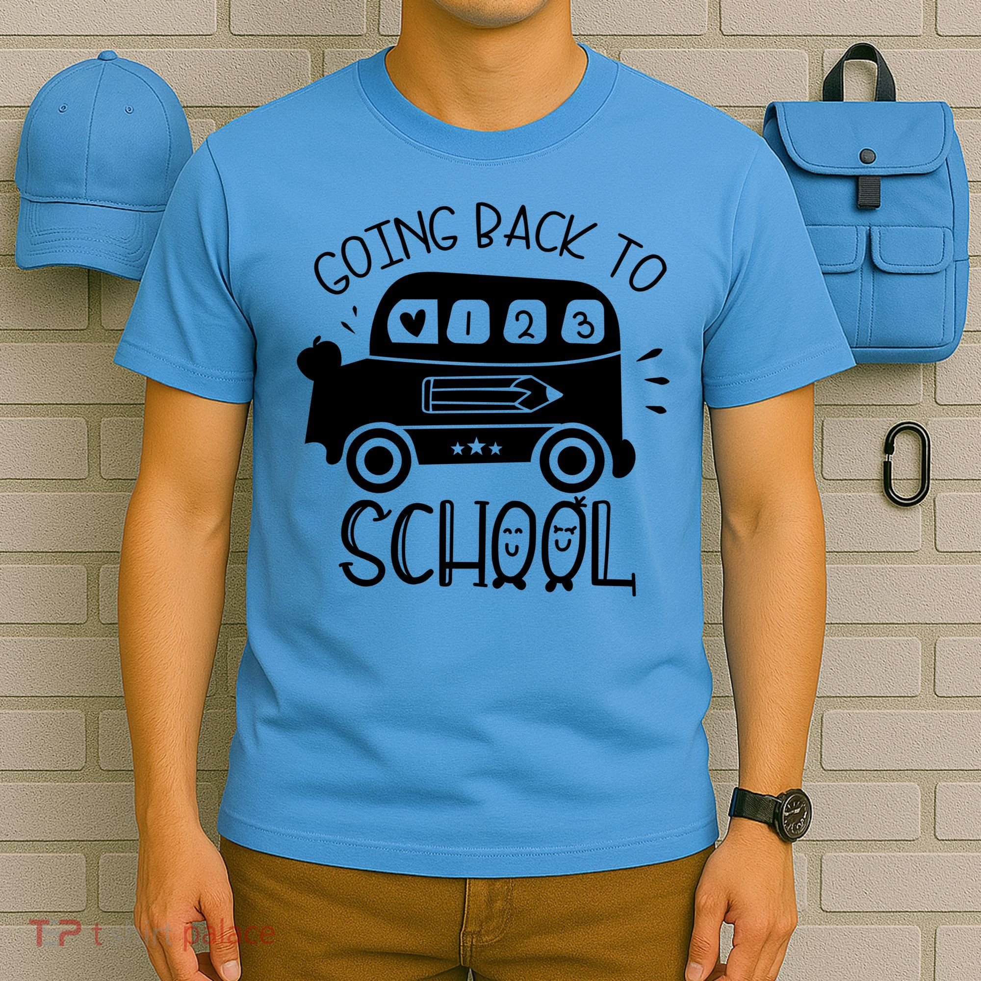 Going Back To School Cute Learning Bus T-Shirt