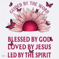 Guided By The Bible Blessed By God Sunflower Long Sleeve Shirt thumb 2