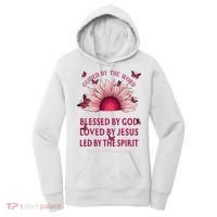 Guided By The Bible Blessed By God Sunflower Women's Hoodie thumb 0