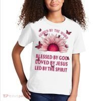 Guided By The Bible Blessed By God Sunflower Kids T-Shirt thumb 2