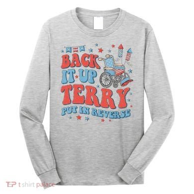 Groovy Back Up Terry Firework Fun Long Sleeve Shirt