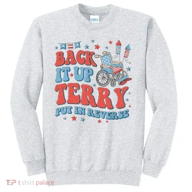 Groovy Back Up Terry Firework Fun Sweatshirt