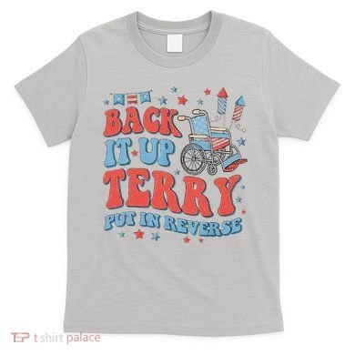 Groovy Back Up Terry Firework Fun T-Shirt