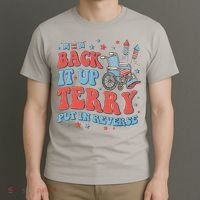 Groovy Back Up Terry Firework Fun T-Shirt thumb 3