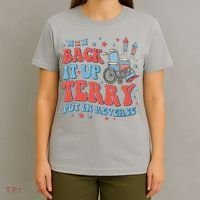 Groovy Back Up Terry Firework Fun T-Shirt thumb 4
