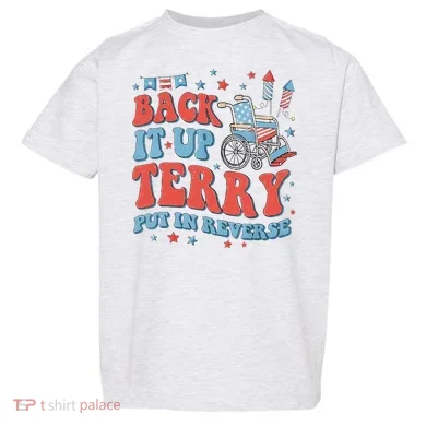 Groovy Back Up Terry Firework Fun Toddler T-Shirt