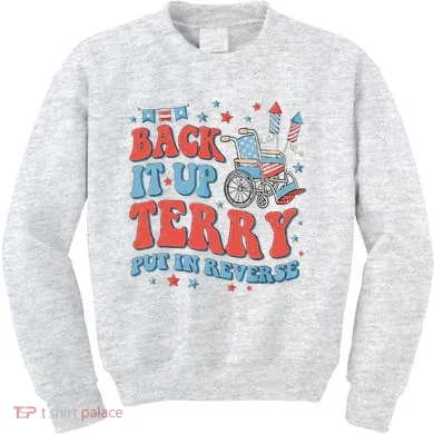 Groovy Back Up Terry Firework Fun Kids Sweatshirt