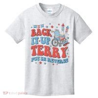 Groovy Back Up Terry Firework Fun Kids T-Shirt thumb 0