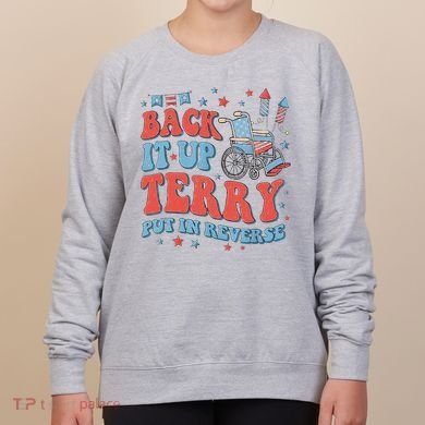 Groovy Back Up Terry Firework Fun Women's Sweatshirt