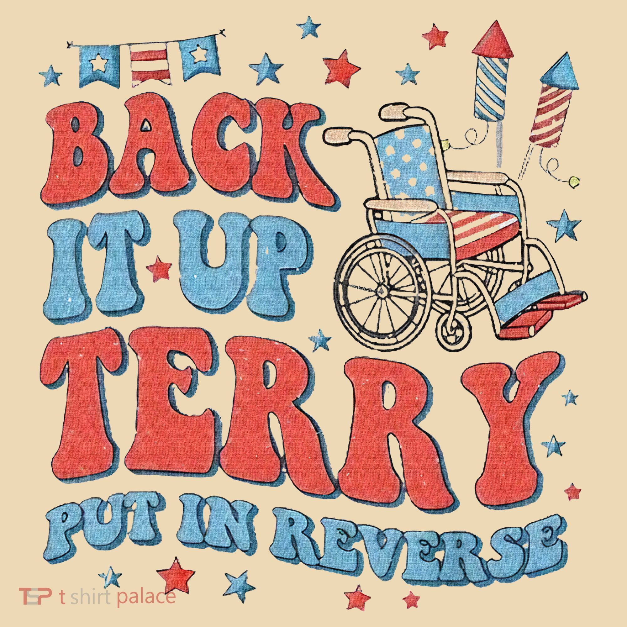 Groovy Back Up Terry Firework Fun Tote Bag