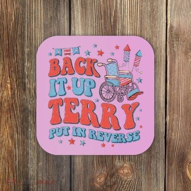 Groovy Back Up Terry Firework Fun Coaster