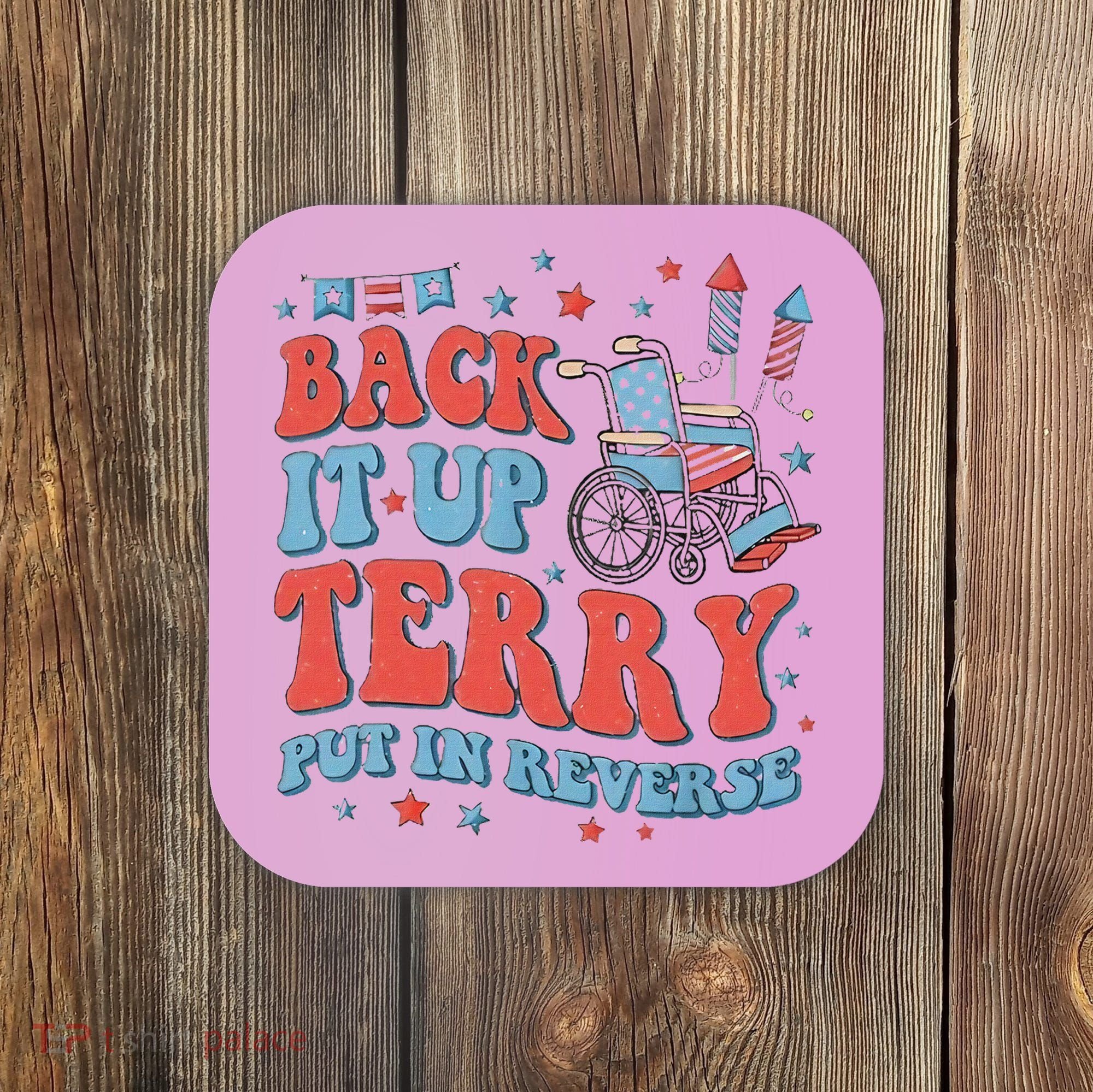 Groovy Back Up Terry Firework Fun Coaster