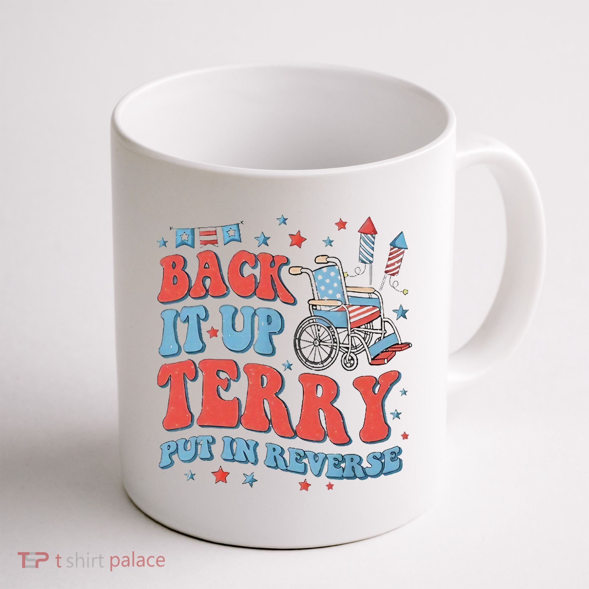 Groovy Back Up Terry Firework Fun Coffee Mug