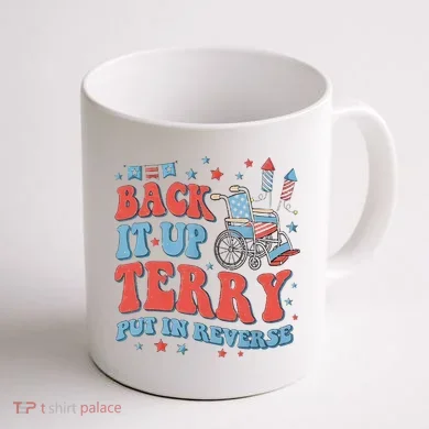 Groovy Back Up Terry Firework Fun Coffee Mug back