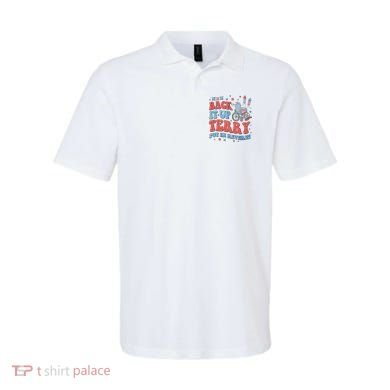 Groovy Back Up Terry Firework Fun Polo