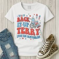 Groovy Back Up Terry Firework Fun Women's T-Shirt thumb 3