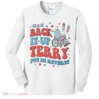 Groovy Back Up Terry Firework Fun Kids Long Sleeve Shirt thumb 0