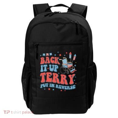 Groovy Back Up Terry Put It In Reverse Firework 4th Of July Backpack