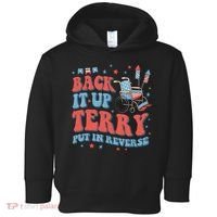 Groovy Back Up Terry Put It In Reverse Firework 4th Of July Toddler Hoodie thumb 0