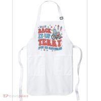 Groovy Back Up Terry Put It In Reverse Firework 4th Of July Apron thumb 0